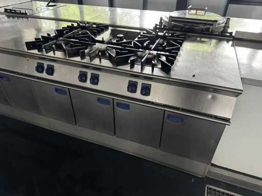 Electrolux - QC/G3 - Fornello a gas 6 fuochi