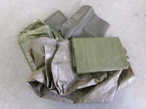 Mix di teloni, usato (R16) (22x)