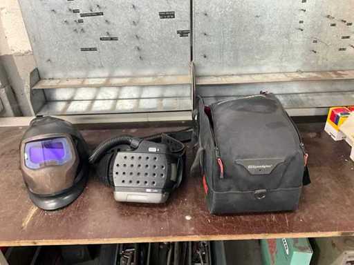 Hełm spawalniczy 3M Speedglas z jednostką silnikową adflo