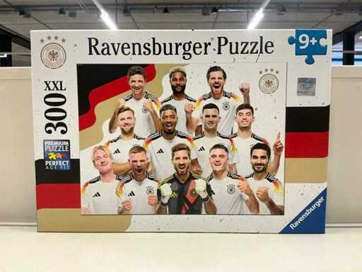 Ravensburger deutsche Fußballnationalmannschaft Kinderpuzzle (7x)