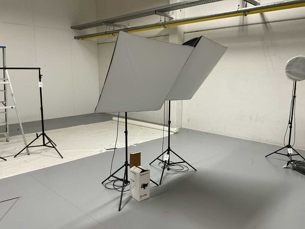 Elinchrom D-Lite RX 4 Studio spotlight op statief (2x)
