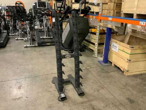 Wieżowa Elektrownia Ziva z hantlami