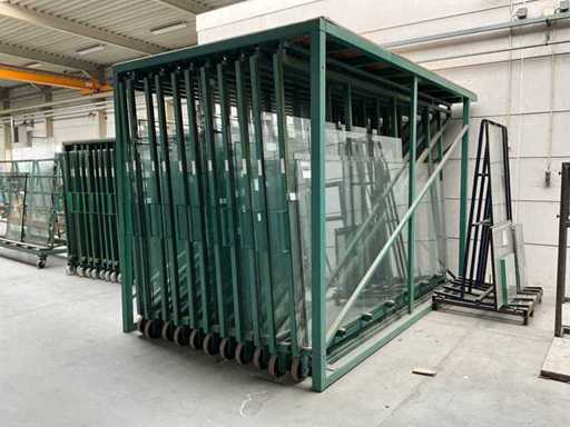 Muyen KO250F Suport glisant pentru sticlă