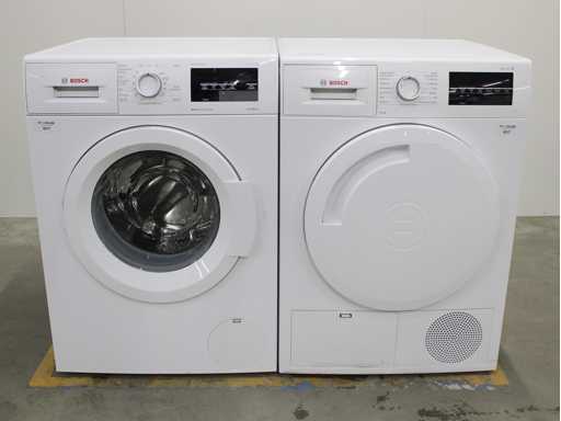 Seria Bosch|6 pralka VarioPerfect EcoSilence Drive i seria Bosch|6 suszarka bębnowa