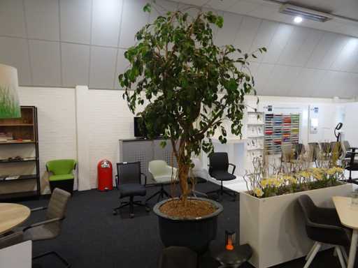 Plante artificielle en pot