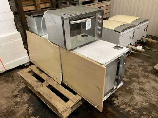 Inbouwkoelkast-diepvries combinatie