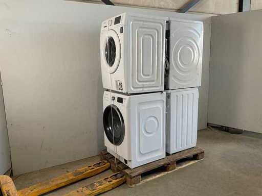 Bosch, Samsung, Whirlpool - Voorlader - machine (4x)