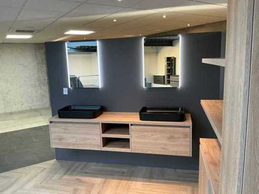 Design washbasin arrangement