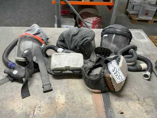 DRÄGER/3M Lot luchtfiltermaskers (3x)