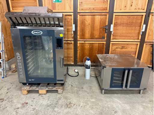 UNOX - Forno da forno in negozio - Bakertop XEBC-10U-EPRM - Forno combinato per la cottura in negozio