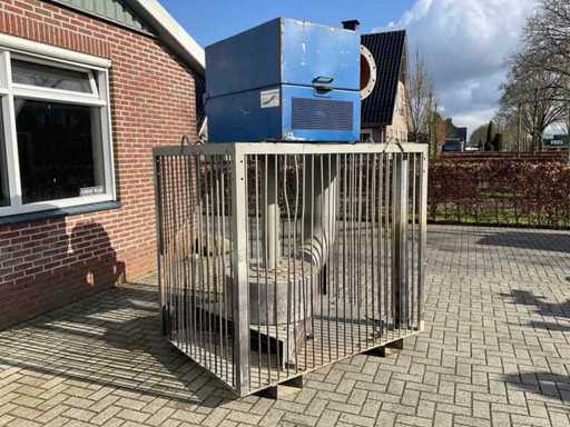 Pumping station pump In cage Waste water pump