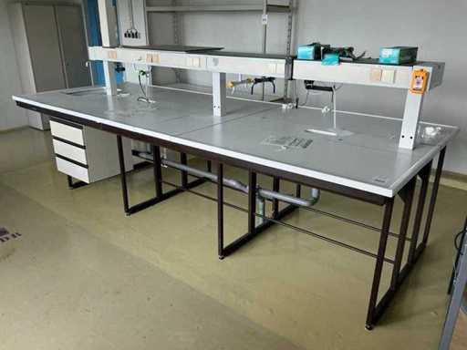 Laboratory work island