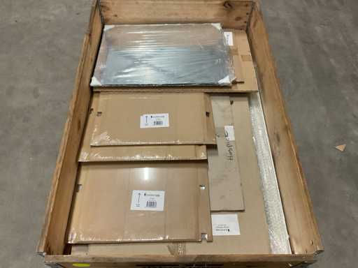 Lotto di specchi, 9 pezzi