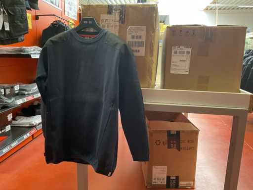 1 x Aries sweater; blauw; maat S