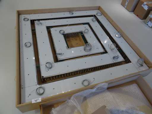 Ilfari - Sky Cycles Quadrat H24 + H16 + H8 - Pendellampe 3-teilig