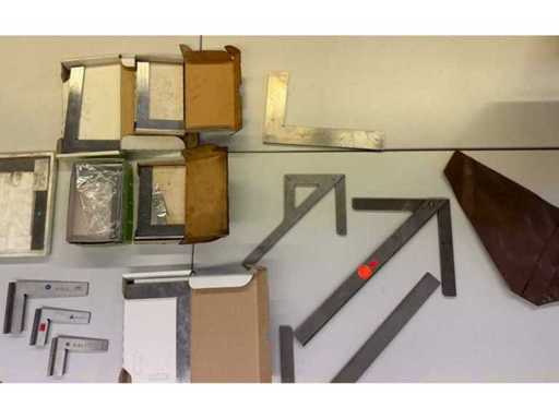 Posten Präzisions-Anschlagwinkel / Haarwinkel – 15-teilig