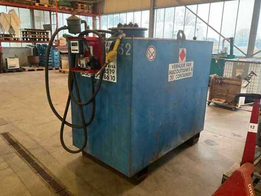 Dubbelwandige Mazouttank