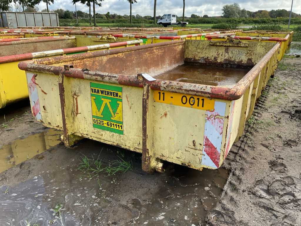 11 m3 Disposal waste container "cable system"