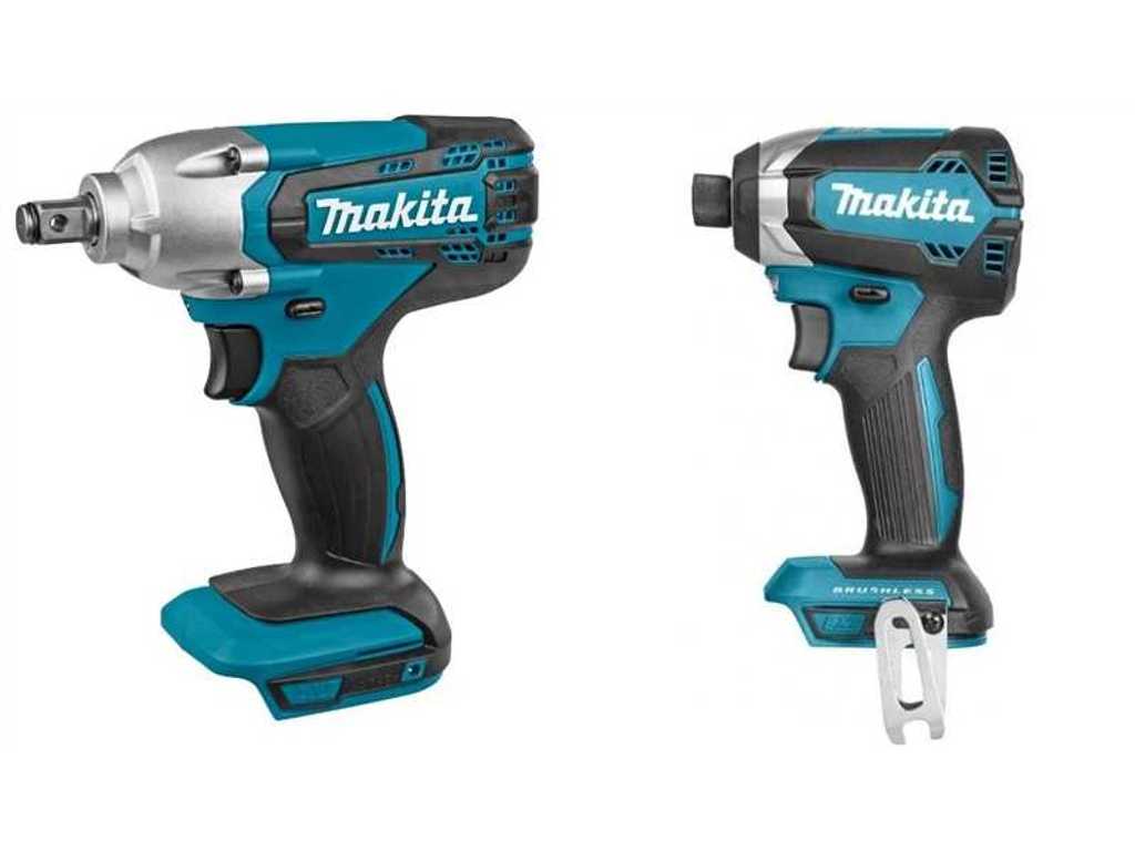 Makita - DTW190 + DTD153 - clé à chocs + visseuse à chocs