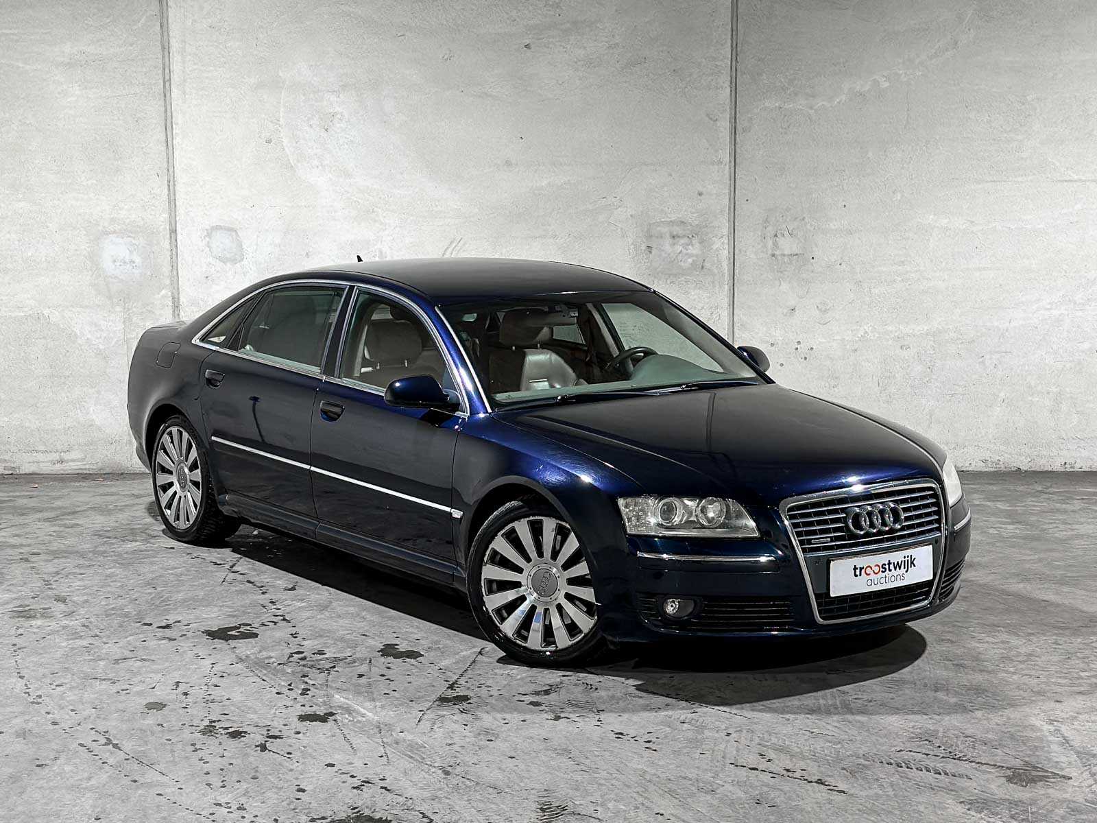 Audi A8 4.2 V8 Quattro Lang Pro Line 335pk 2005, 43-RX-HJ Youngtimer