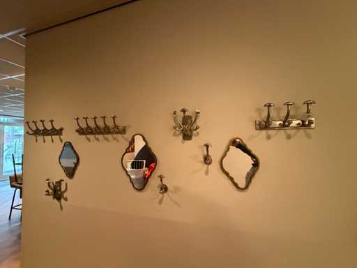 Set de haine/oglinzi decorate cu 10 piese