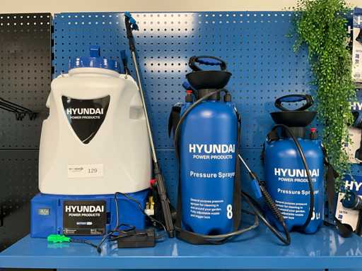 Hyundai pressure sprayer (3x)