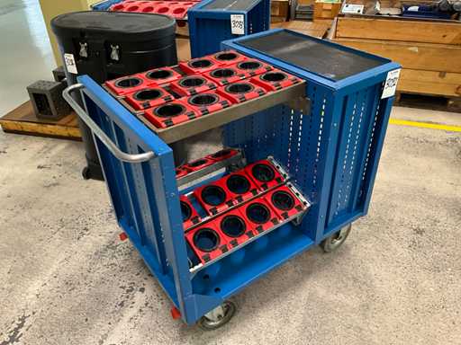 Lista trolley for tool holders