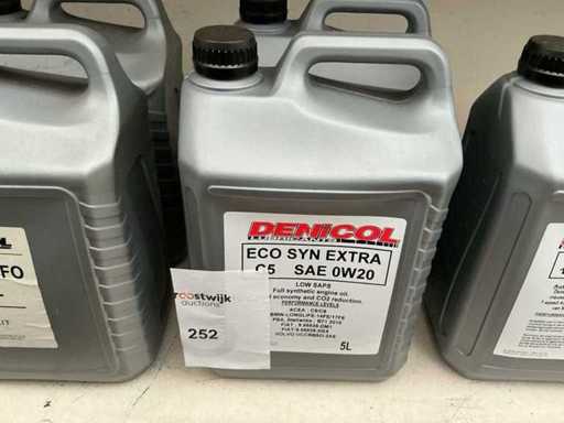 Denicol Fassung 5 Liter SAE 0W20 Vollsynthetisches Motoröl (2x)