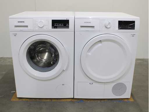 Siemens iQ500 iSensoric aquaStop iQdrive Waschmaschine & Siemens iQ300 iSensoric Trockner
