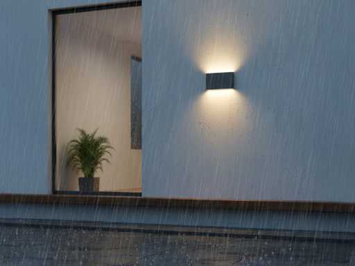 12W LED Wandlamp duo licht waterdicht (12x)