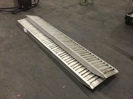 Aluminium oprijplaat (2x)