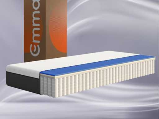 Emma Matelas Hybrid II Plus | Mousse à mémoire de Forme et Ressorts ensachés 80x200 (x2)