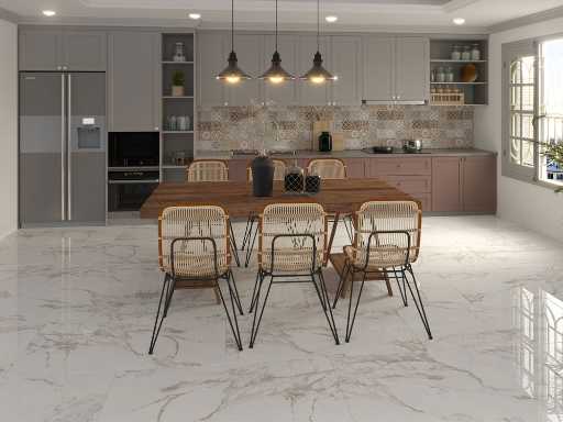 Qua Granite Creme Blanc Gepolijst 60x120 cm Tegel 64,8 m²