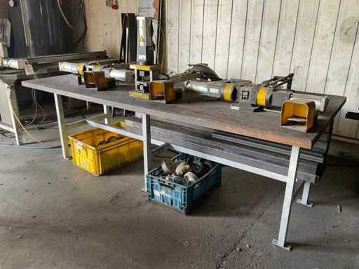 Pneumatische Stanzmaschine (3x)