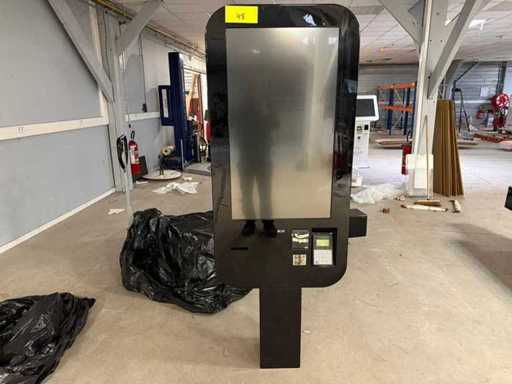 Groot formaat kiosk gebouwd voor een grote fastfoodgroep