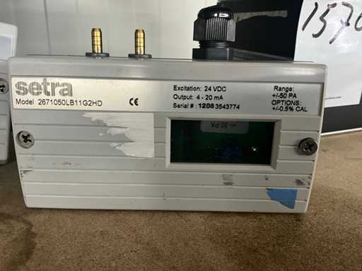 Setra Differentiële druktransmitter (3x)