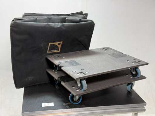 L-Acoustics - 2022 - Set of 2x covers for KS21 + 2x trolleys