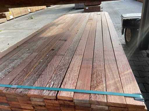 Angelim Pedra Planken Geschaafd 2450x70x21mm (140x)
