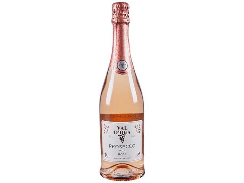 2020 - VAL D'OCA - PROSECCO ROSE EXTRA DRY - wino musujące (96x)