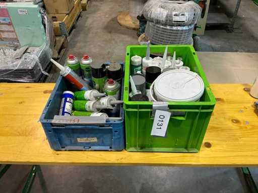 Mélange de nettoyants et de scellants