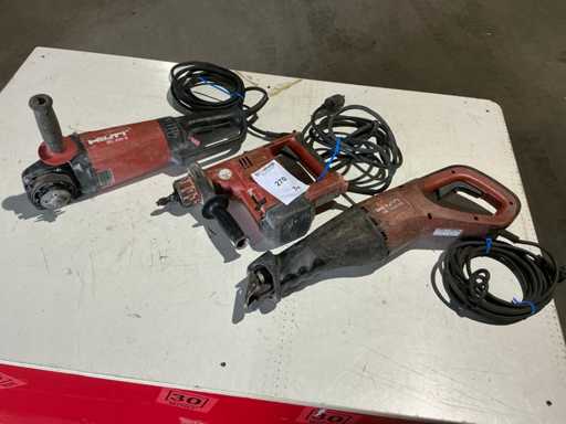 Hilti Elektrowerkzeuge (3x)