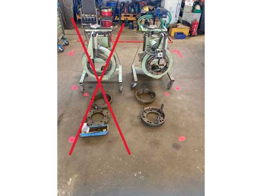 Tornio a disco freno HUNGER E328A-CE