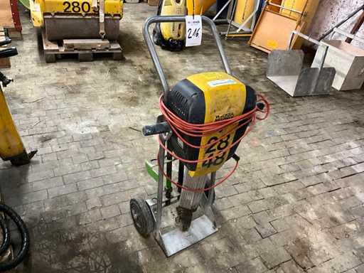 Ciocan demolator electric WackerNeuson cu c?rucior