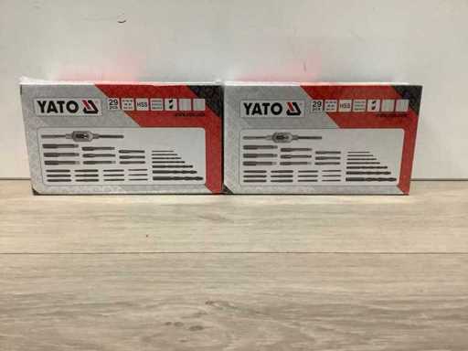 Ensemble de prises et de perceuses Yato (2x)