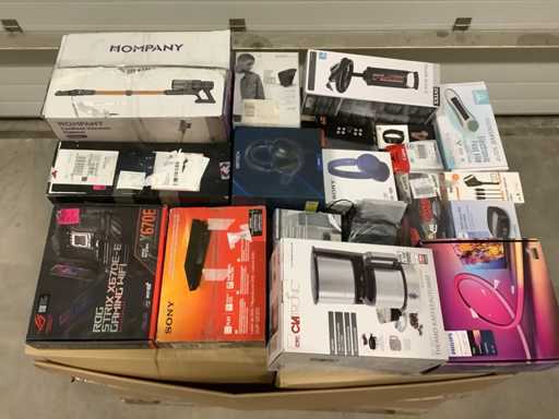 Towary do zwrotu z palet