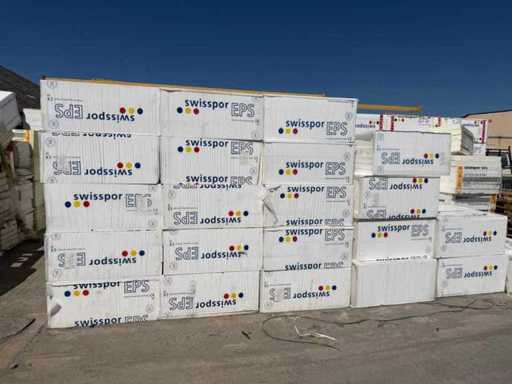 LIQUIDAZIONE – ISOLAMENTO IN POLISTIRENE EPS – 600 M² – 15 CM 