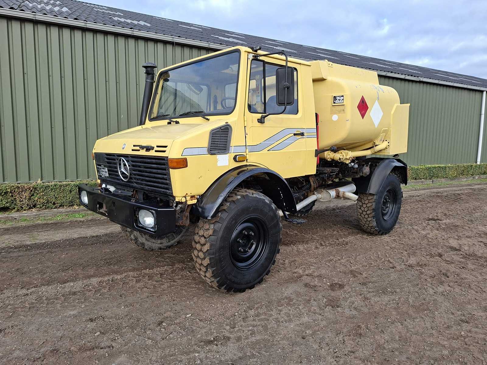 Cysterna Unimog 4x4 – 1250 l – Pojazd użytkowy