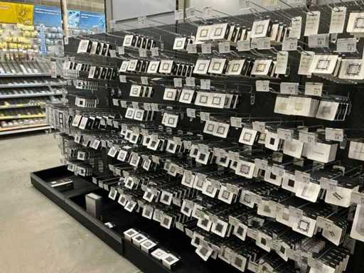 Niko Large batch of cover plates, sockets and switches