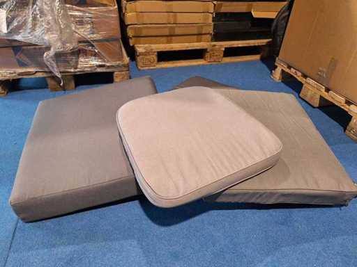 Set Gartenkissen, Stuhlkissen, 4 Teile