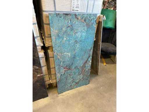 23,04 m2 Groene Marmerlook tegel 60x120